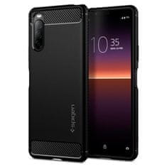 Spigen Rugged Armor silikonový kryt na Sony Xperia 10 II, černý