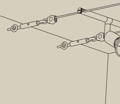 Paulmann Paulmann Lankový systém Light Easy montážní upínací set neizolovaný chrom 178.03 P 17803 17803