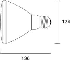 Sylvania Sylvania IR R125 250W E27 5410288330112