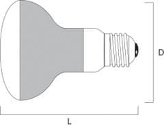 Sylvania Sylvania IR R125 250W E27 5410288330112