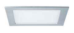 Paulmann Paulmann Vestavný panel LED hranaté 18W 4000K Chrom mat IP44 920.78 P 92078 92078