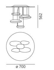 Artemide Artemide MERCURY MINI stropní LED nerez 1476110A