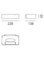 Artemide Artemide Melete nástěnné bílá LED 2700K 1633W10A