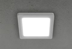 HEITRONIC Heitronic LED zapuštěný panel SELESTO stmívatelné Clip-on hranaté bílá 164 mm 3000/4000/6000K