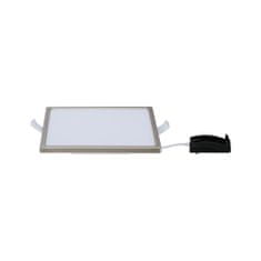 Paulmann Paulmann LED vestavný panel Areo IP44 hranaté 180mm 12W nikl mat stmívatelné 929.39 P 92939 92939