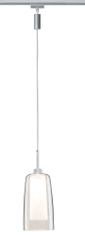 Paulmann Paulmann URail LED Pendulum Arido II 5W GU10 chrom mat čiré saténové sklo 949.98 P 94998 94998