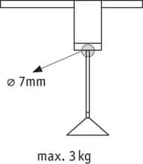 Paulmann Paulmann URail univerzální závěsný adaptér chrom mat 954.94 P 95494 95494