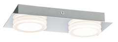 Paulmann Paulmann nástěnné svítidlo LED Doradus IP23 2-ramenné 2x4,7W chrom 708.83 P 70883 70883