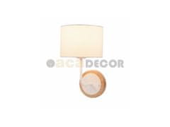 ACA ACA Lighting Textile nástěnné svítidlo OD6508WWH