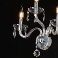 ACA ACA Lighting Crystal nástěnné svítidlo BLK82043WCC