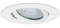 Paulmann PAULMANN Vestavné svítidlo LED Nova Plus kruhové 1x6W GU10 bílá mat výklopné stmívatelné 936.72 P 93672 93672