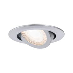 Paulmann PAULMANN LED vestavné svítidlo 3ks sada výklopné 3x6W 3000K matný chrom 929.86 92986