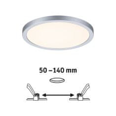 Paulmann PAULMANN LED vestavné svítidlo Areo VariFit IP44 kruhové 175 13W 3.000K matný chrom 930.34 93034