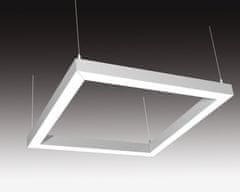 SEC SEC Závěsné LED svítidlo nepřímé osvětlení WEGA-FRAME2-AA-DIM-DALI, 32 W, bílá, 607 x 607 x 50 mm, 4000 K, 4360 lm 321-B-002-01-01-SP