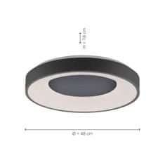 PAUL NEUHAUS LEUCHTEN DIREKT is JUST LIGHT LED stropní svítidlo, 50cm, stmívatelné, sériový obvod, CCT, proti oslnění 3000-5000K