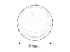 Rabalux  ALABASTRO 3353 stropní svítidlo 2x60W | E27 | IP20 - bílý alabastr