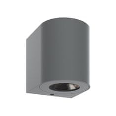 NORDLUX NORDLUX venkovní nástěnné svítidlo Canto 2 2x6W LED šedá čirá 49701010