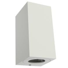 NORDLUX NORDLUX venkovní nástěnné svítidlo Canto Maxi Kubi 2 2x28W GU10 bílá čirá 49731001