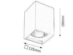 Rabalux Rabalux stropní svítidlo Maddox E27 1x MAX 60W matná bílá 2486