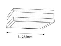 Rabalux Rabalux venkovní stropní svítidlo Stuttgart E27 2x MAX 11W antracitová IP44 8685