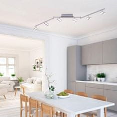 PAUL NEUHAUS LEUCHTEN DIREKT is JUST LIGHT LED stropní svítidlo, Smart Home, LOLAsmart, CCT, RGB, stmívatelné, dálkový ovladač, 6-ramenné MEDION RGB plus 2700-5000K