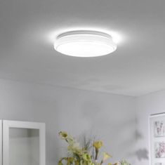 PAUL NEUHAUS LEUCHTEN DIREKT is JUST LIGHT LED stropní svítidlo, Smart Home, RGB plus W, dálkový ovladač, hvězdné nebe MEDION RGB plus 2700-5000K