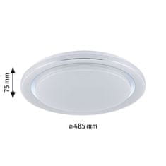 Paulmann PAULMANN LED stropní svítidlo Rainbow efekt duhy RGBW 230V 38,5W chrom/bílá 70547