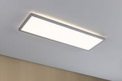 Paulmann PAULMANN LED Panel 3-krokové-stmívatelné Atria Shine hranaté 580x200mm 2700lm 3000K matný chrom 70996