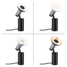 Paulmann PAULMANN Neordic stolní lampa Runa GU10 max. 20W černá/antracit 79521