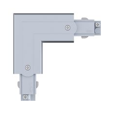 Paulmann PAULMANN ProRail3 spojka L vnější 101x101mm max. 3.680W stříbrná 91370