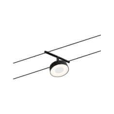 Paulmann PAULMANN LED lankový systém Circle spot 5W 3000K 12V černá mat/chrom 94480