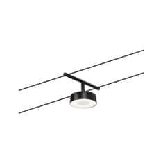 Paulmann PAULMANN LED lankový systém Circle spot 5W 3000K 12V černá mat/chrom 94480