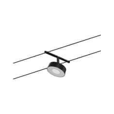 Paulmann PAULMANN LED lankový systém Circle spot 5W 3000K 12V černá mat/chrom 94480