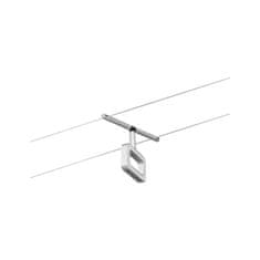 Paulmann PAULMANN LED lankový systém Frame spot 4,8W 3000K 12V matný chrom/chrom 94482