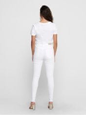 Dámské džíny ONLBLUSH Slim Fit 15155438 White (Velikost XS/32)