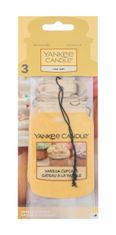 Yankee Candle 3ks vanilla cupcake car jar, vůně do auta