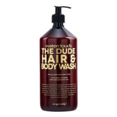 Waterclouds The Dude Hair & Body Wash pánský sprchový gel a šampon 2v1, 1000 ml