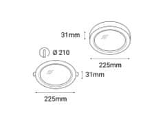 LED2 LED2 2190631 EASY-R ON, L 18W 3000K 2190631