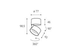 LED2 LED2 11508313 KLIP ON, WB 11W 3000K 11508313