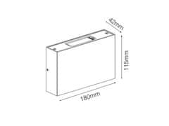 LED2 LED2 5131334 BLADE, A 3000K, 2x6W 5131334