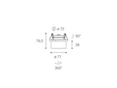 LED2 LED2 21507353 KLIP, CB 11W 3000K 21507353