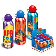 KIDS LICENSING Hliníková láhev na pití PAW PATROL/fialová, 500ml, PW19760