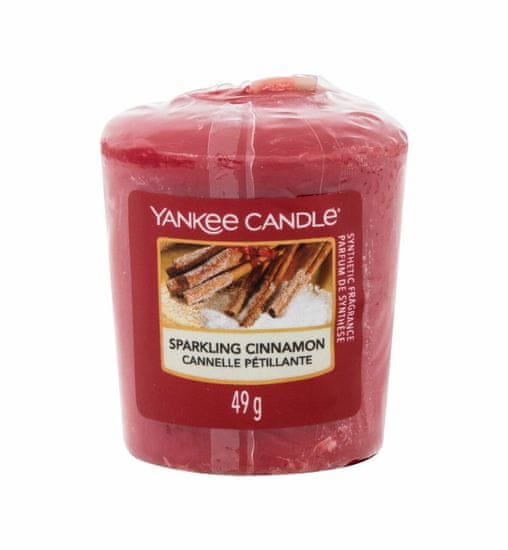 Yankee Candle 49g sparkling cinnamon, vonná svíčka