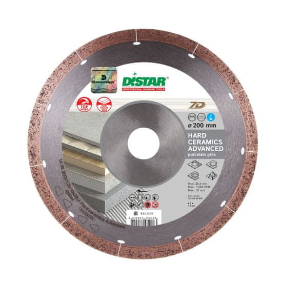 DISTAR Řezný kotouč dia HARD CERAMICS ADV 250