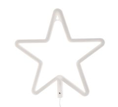 Iso Trade LED noční lampička - hvězda - teplá bílá