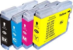 Tonerhaus Cartridge-SET Brother LC 1000 CMYK - kompatibilní