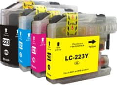 Tonerhaus Cartridge-SET Brother LC 223CMYK - kompatibilní