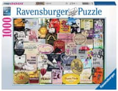 Ravensburger Puzzle Kolekce vinných vinět 1000 dílků