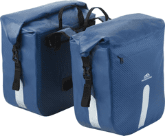 Dutch Mountains Taška na kolo Bicycle Bag Double Blue