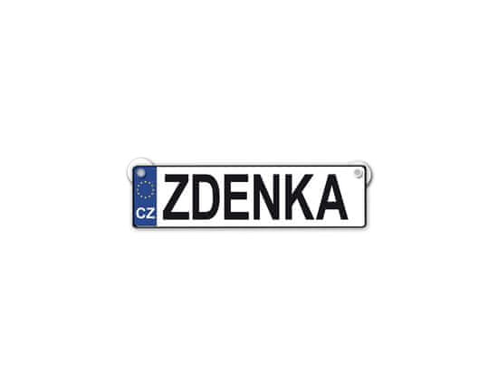 Nekupto Originální SPZ cedulka se jménem ZDENKA